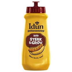 Pølsesennep Bod Sterk & Grov Idun