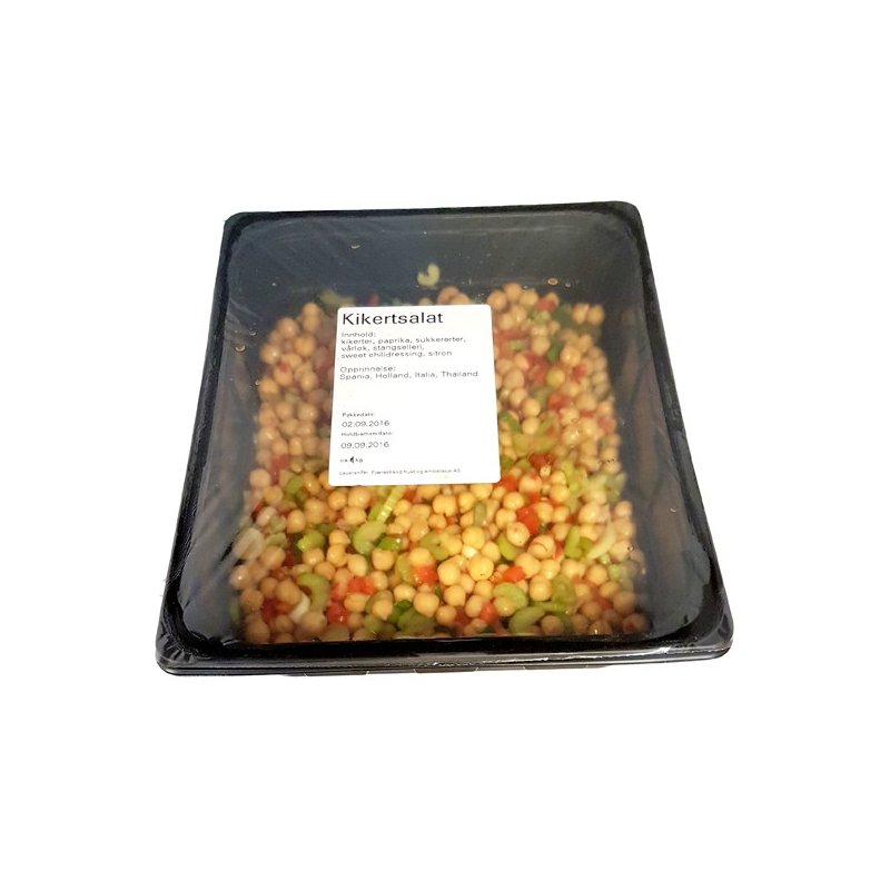 Kikertsalat Lunsj Kikertsalat Lunsj