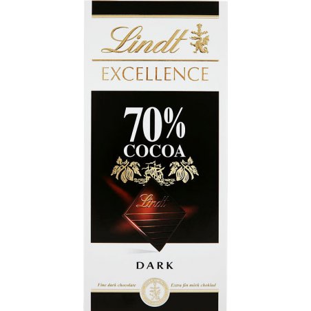 Cocoa Dark Lindt Excellence 70%