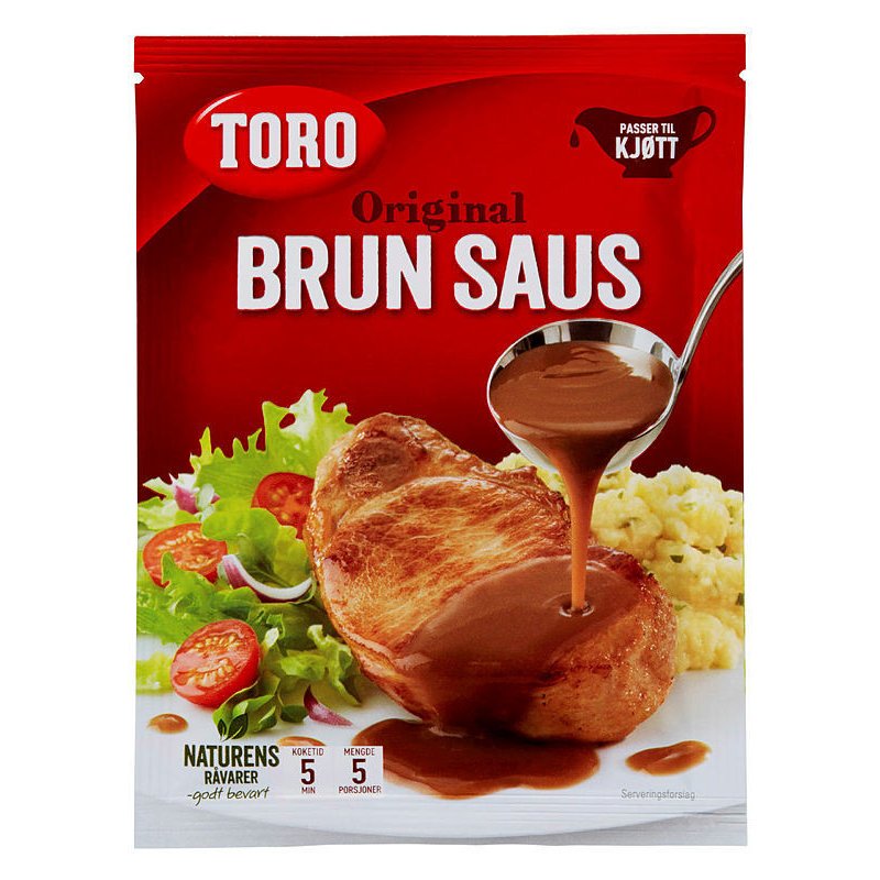 Brun Saus Toro