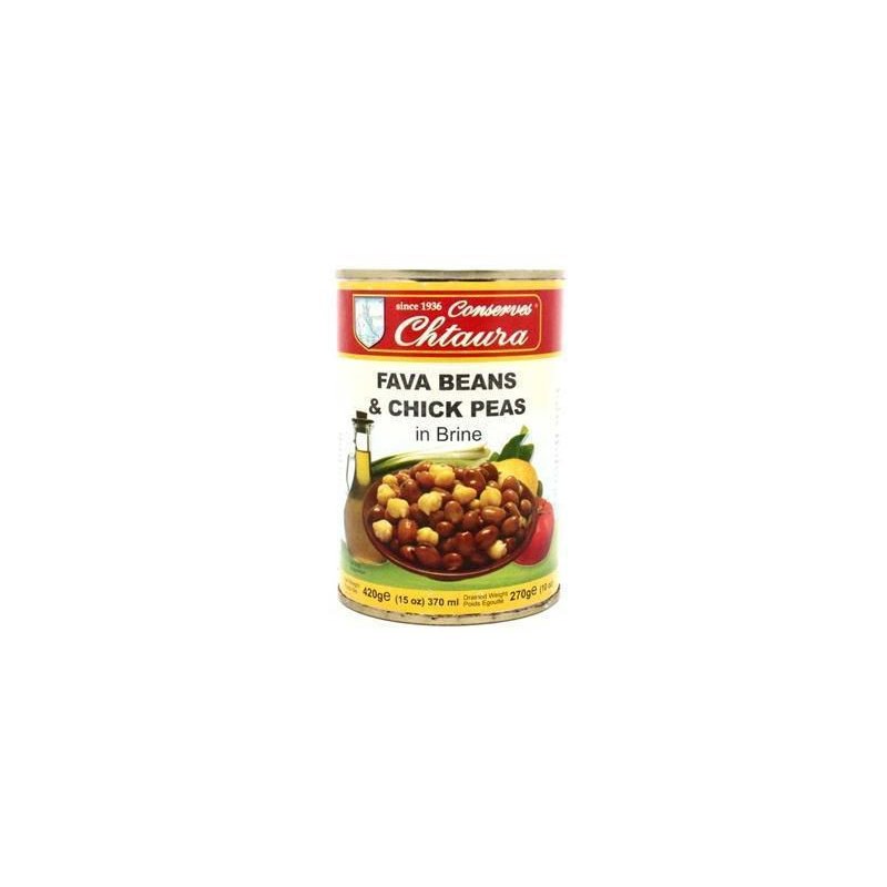 Chtaura Fava Beans w/Chick Peas