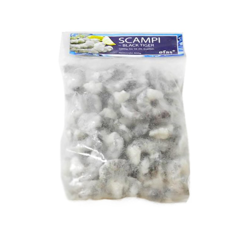 Scampi Rå U/Skall 16/20 Øfas C.E Scampi Rå U/Skall 16/20 Øfas C.E