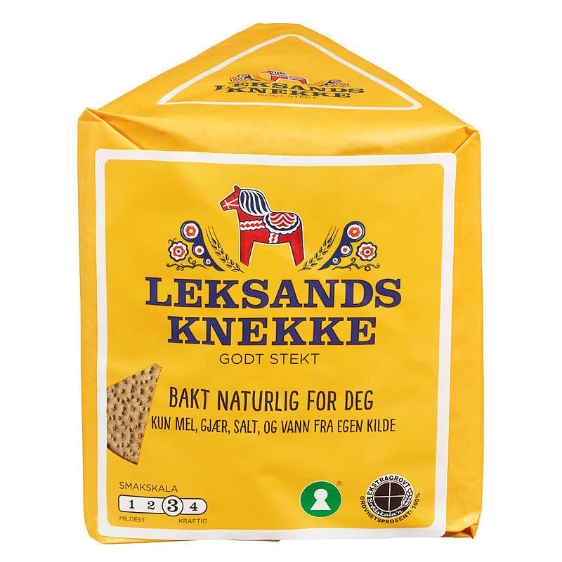 Knekkebrød Godt Stekt Leksands Knekkebrød Godt Stekt Leksands
