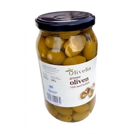 Oliven m/Hvitløk Fyll Olivelia