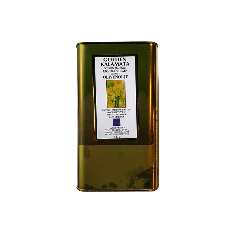 Golden Kalamata Ekstra Virgin Oliven Olje
