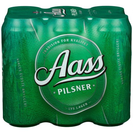 Aass Pilsner Boks 6-pack