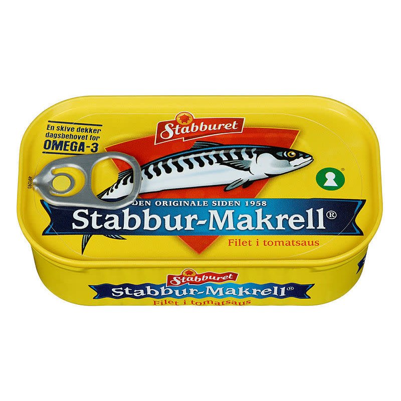Makrell i Tomat Stabburet  (110g)