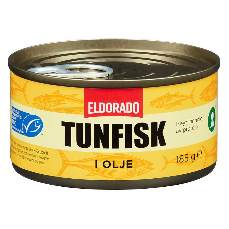 Tunfisk i Olje Msc 185g Eldorado