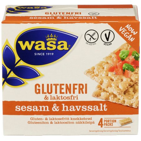 Wasa Sesam& Havsalt Gluten-og Laktosefri