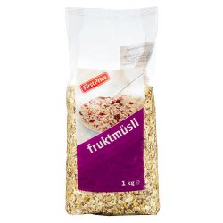 Fruktmusli First Price