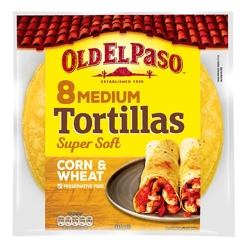 Tortillas Medium Corn&Wheat