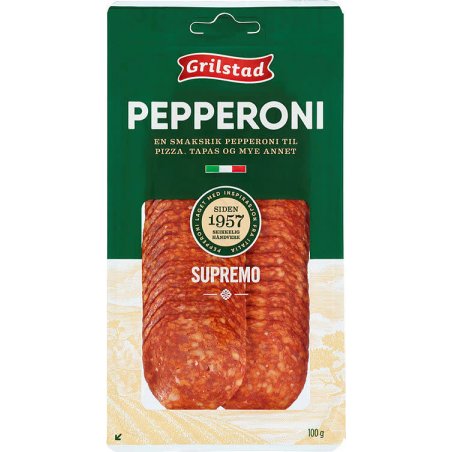 Pepperoni Skivet Grilstad