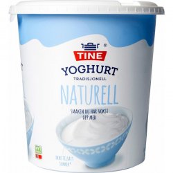 Yoghurt Naturell Tine