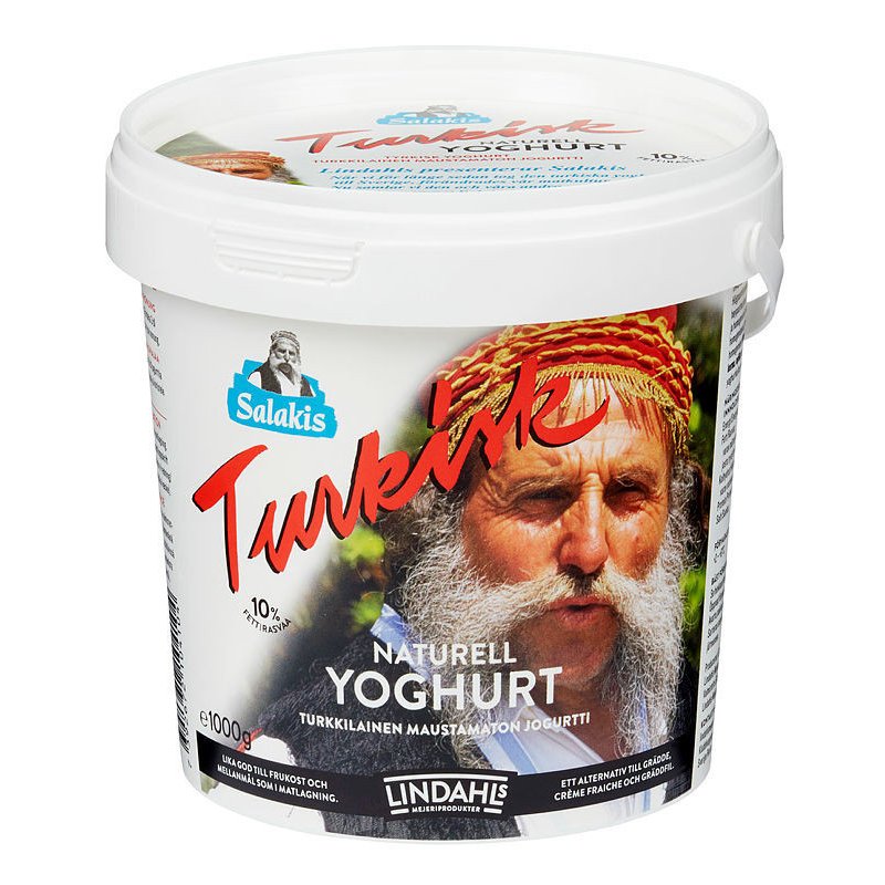 Tyrkisk Yoghurt Naturell Salakis Tyrkisk Yoghurt Naturell Salakis