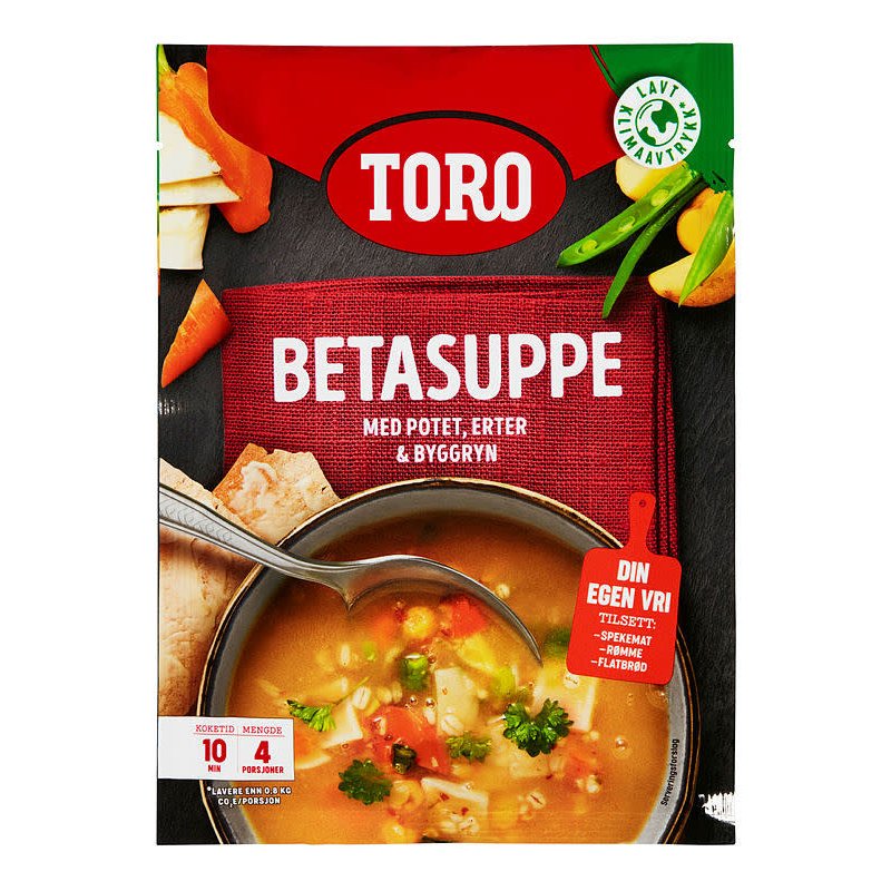 Betasuppe Toro