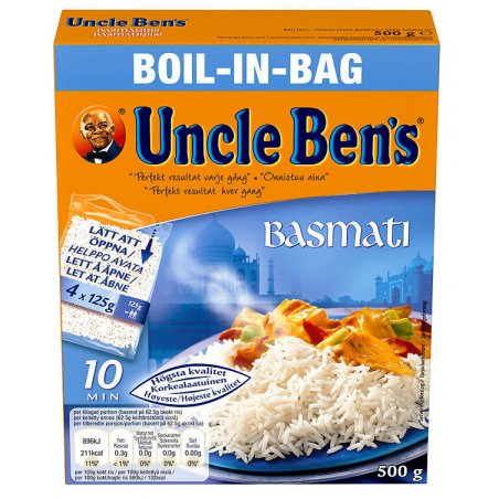 Basmati Boil in Bag Uncle Bens