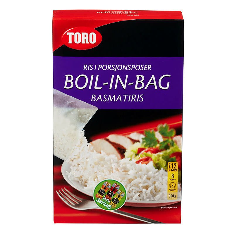 Basmati Ris Boil In Bag Toro