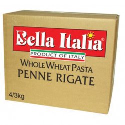 Pasta Penne Fullkorn Rigate