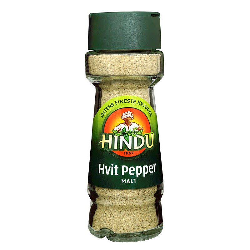 Pepper Hvit Malt Hindu