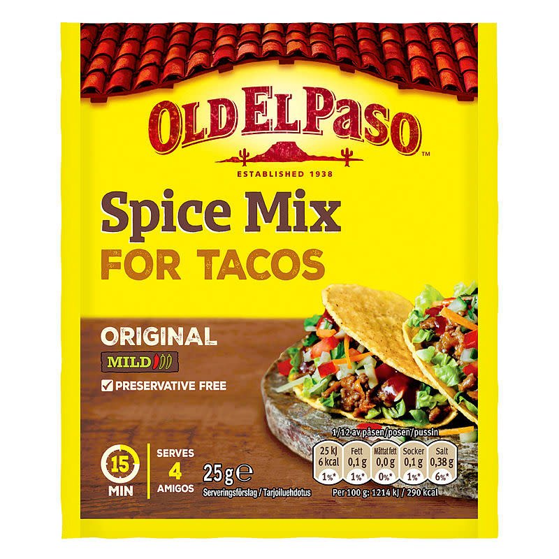 Taco Krydder Old El Paso