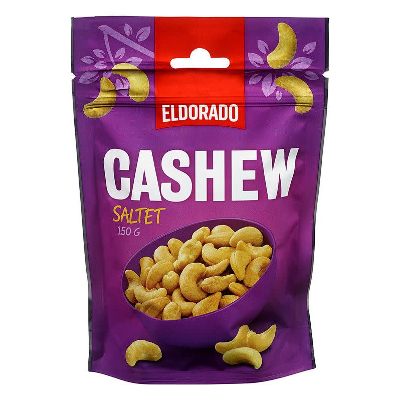 Cashewnøtter Saltet Eldorado Cashewnøtter Saltet Eldorado