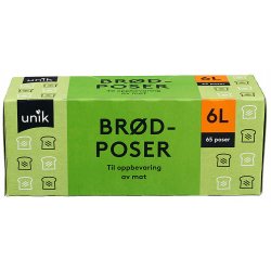 Unik Brødposer 6L