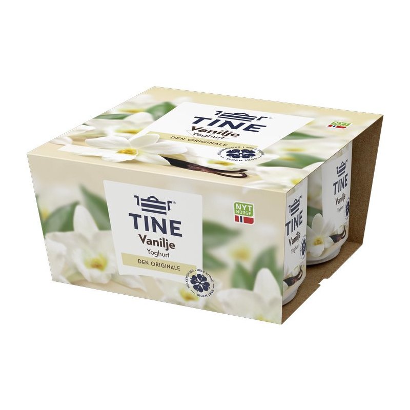 Vaniljeyoghurt Tine
