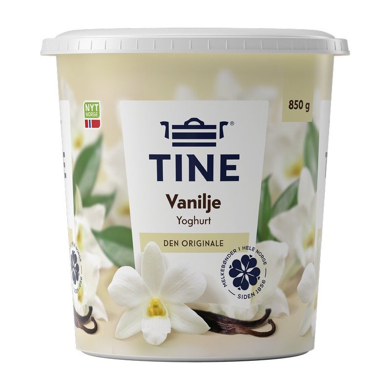 TINE Yoghurt Vanilje 850g TINE Yoghurt Vanilje 850g