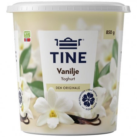 TINE Yoghurt Vanilje 850g