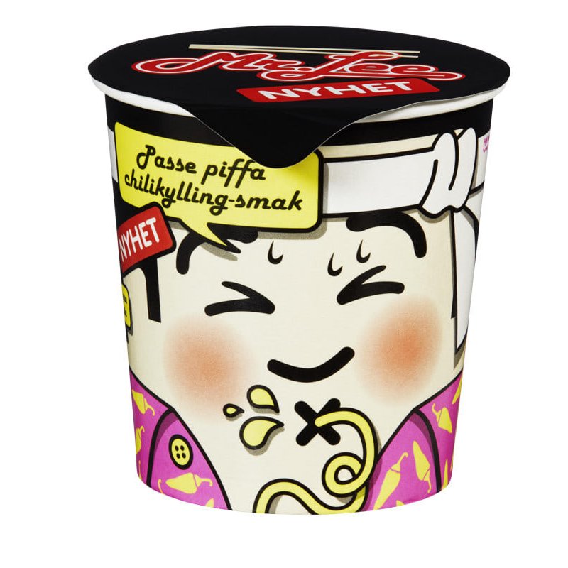 Nudler i Kopp Piffa Chilikylling Mr. Lee Nudler i Kopp Piffa Chilikylling Mr. Lee