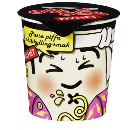 Nudler i Kopp Piffa Chilikylling Mr. Lee