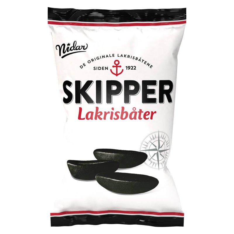 Lakrisbåter Skipper Lakrisbåter Skipper
