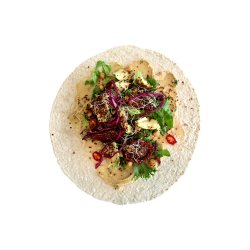 Wrap vegansk hummus