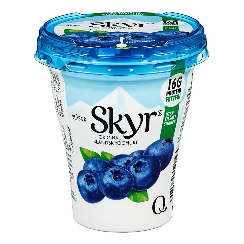 Skyr Blåbær Q Skyr Blåbær Q
