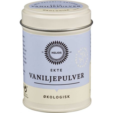Vaniljepulver Bourbon Økologisk Helios