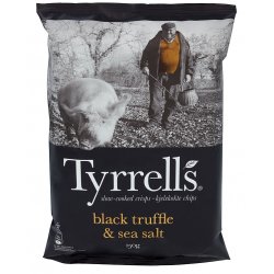 Tyrrels Chips Black Truffle&Sea Salt