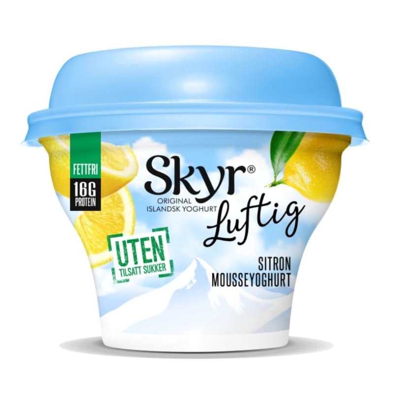 Skyr Luftig Sitron Q