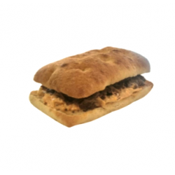 Asiatisk Foccacia m/Pulled Beef