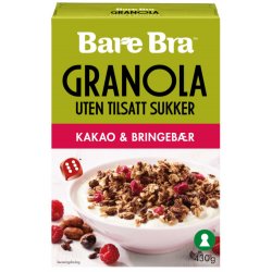 Granola Kakao & Bringebær...
