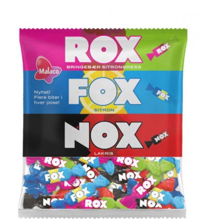 Fox/Nox/Rox Karameller Malaco