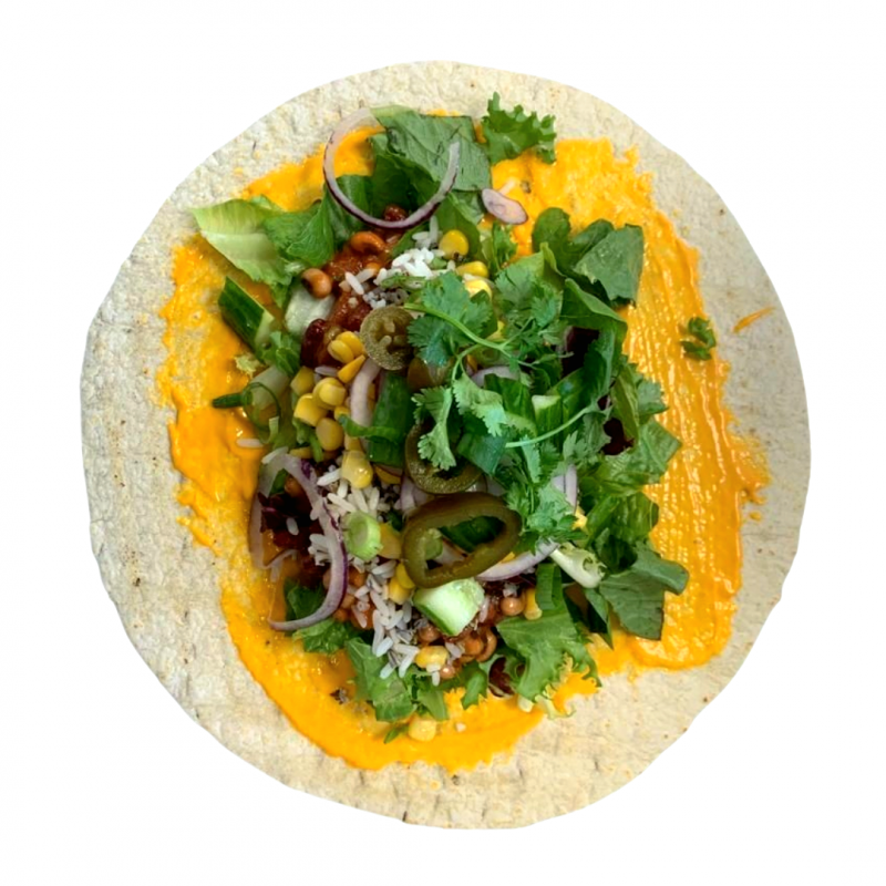 Wrap burrito kylling Wrap burrito kylling