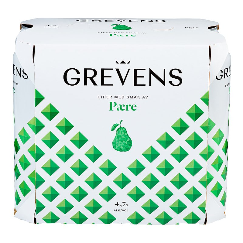 Grevens Cider Pære 6-pack Grevens Cider Pære 6-pack