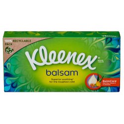 Kleenex Serviett Boks m/Balsam