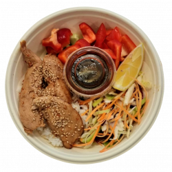 Kylling Teriyaki Salat