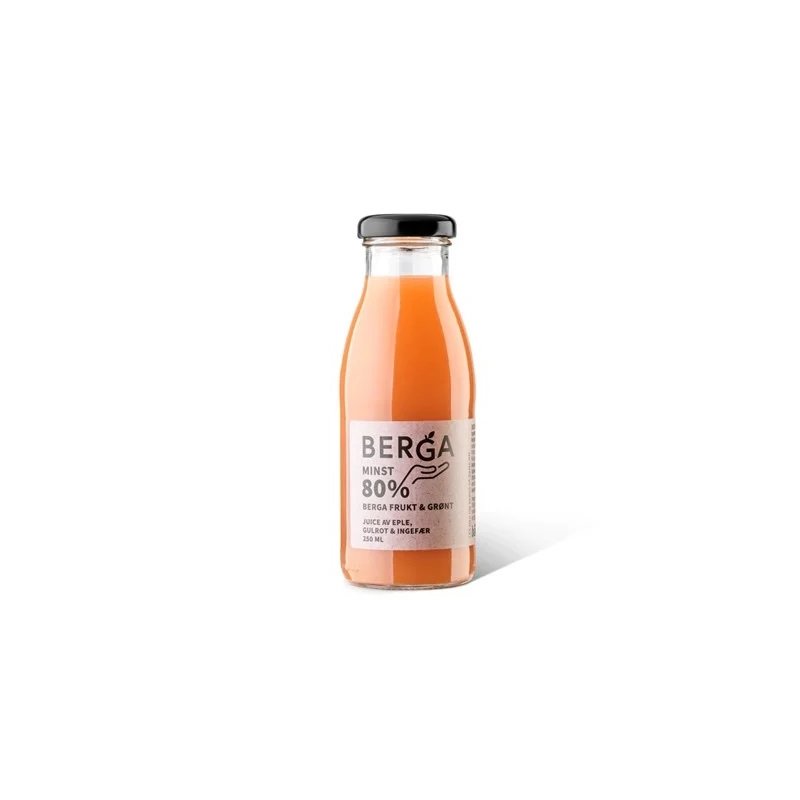 Berga Eple, Gulrot & Ingefær Juice BAMA