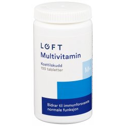 Multivitamin Svelgetablett Løft