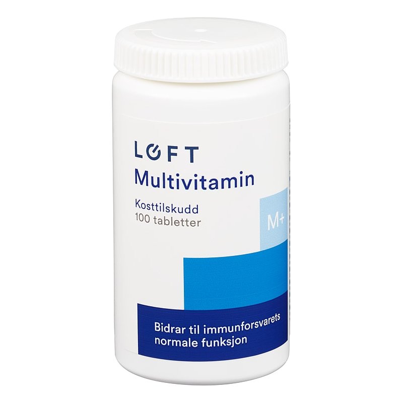 Multivitamin Svelgetablett Løft Multivitamin Svelgetablett Løft