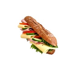 Glutenfri Baguette Ost & Skinke