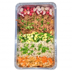 Pulled Vegan Bulgogi med Kimchi Salat 6 Porsjoner
