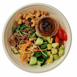 Pulled Vegan med Kimchi Salat